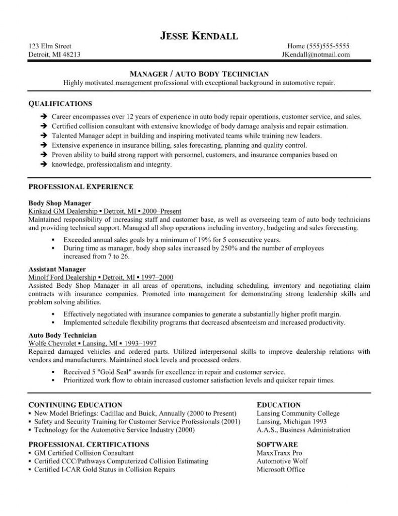 car dealership manager resume on automotive technicians resume examples in 2021 job resume examples resume examples sales resume