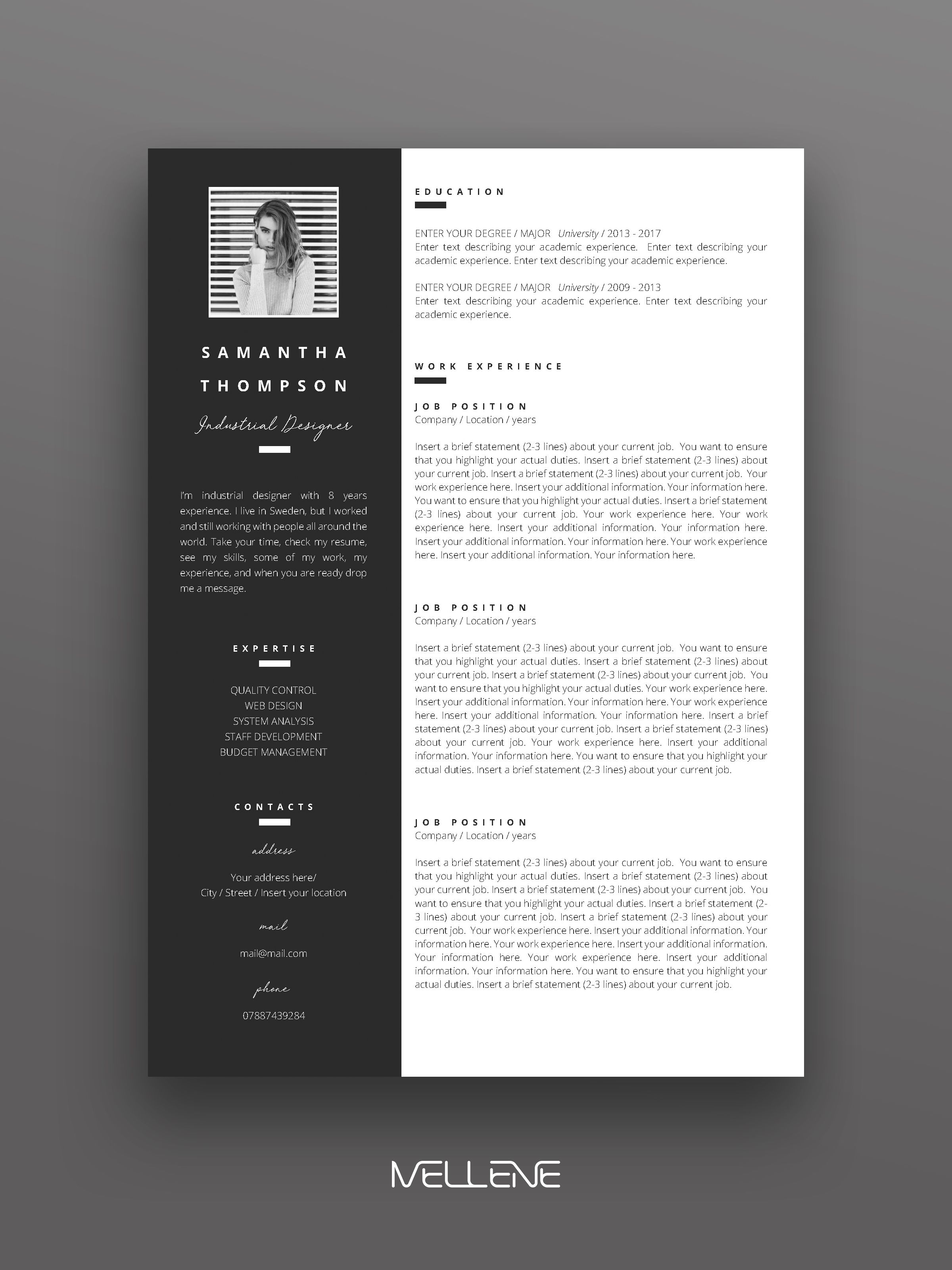 how to start your resume on resume template 3 page cv template cover letter instant etsy personal branding design branding design professional cover letter