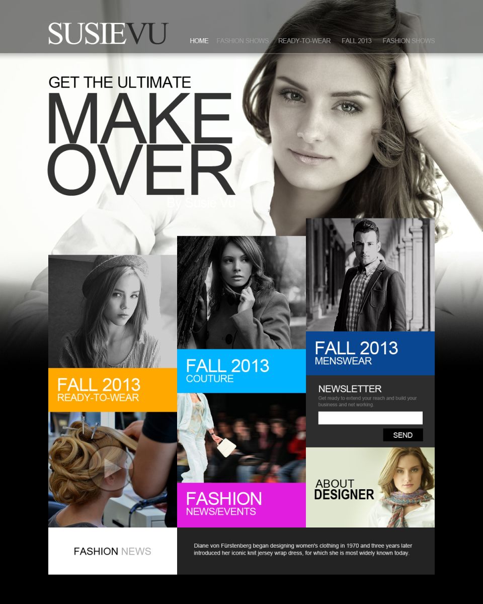 makeup artist website on makeup artist web template fashion website design fashion website creative fashion