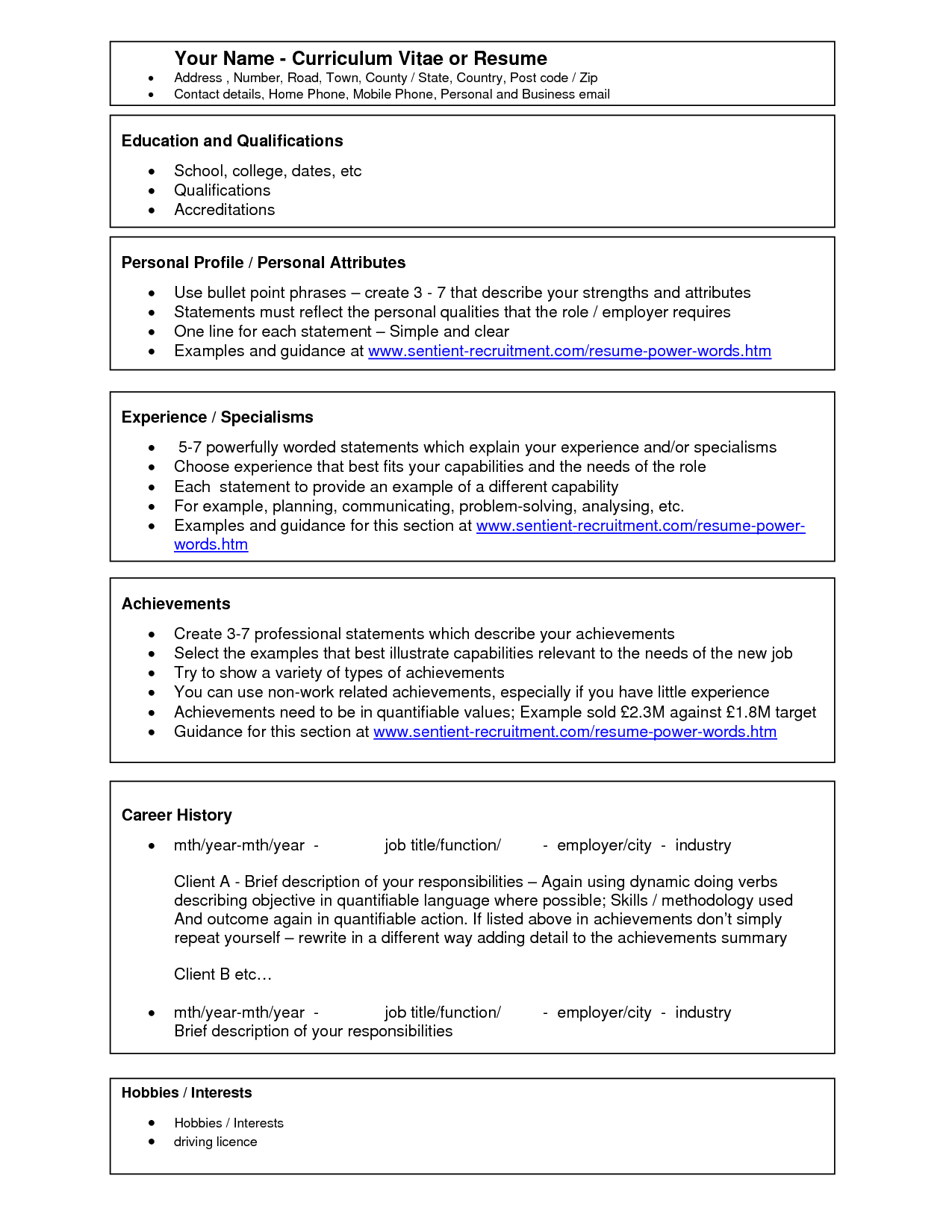 free word templates resume templates microsoft word job history resume examples on free word templates resume templates microsoft word