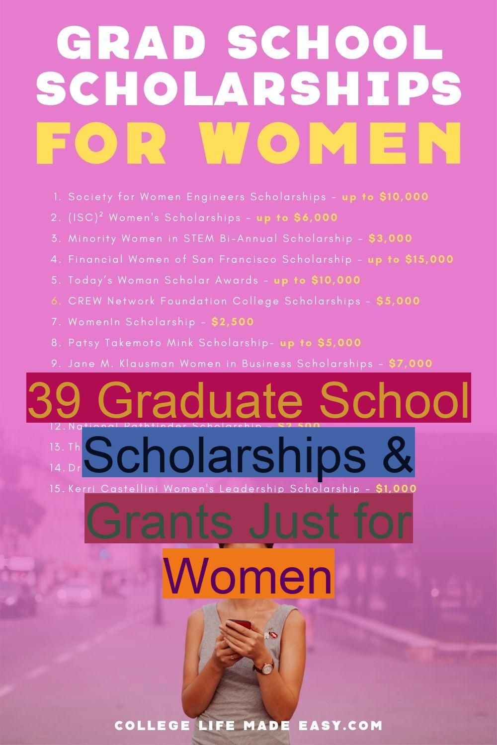 grants for graduate students on 39 graduate school scholarships grants just for women school scholarship graduate school scholarships scholarships