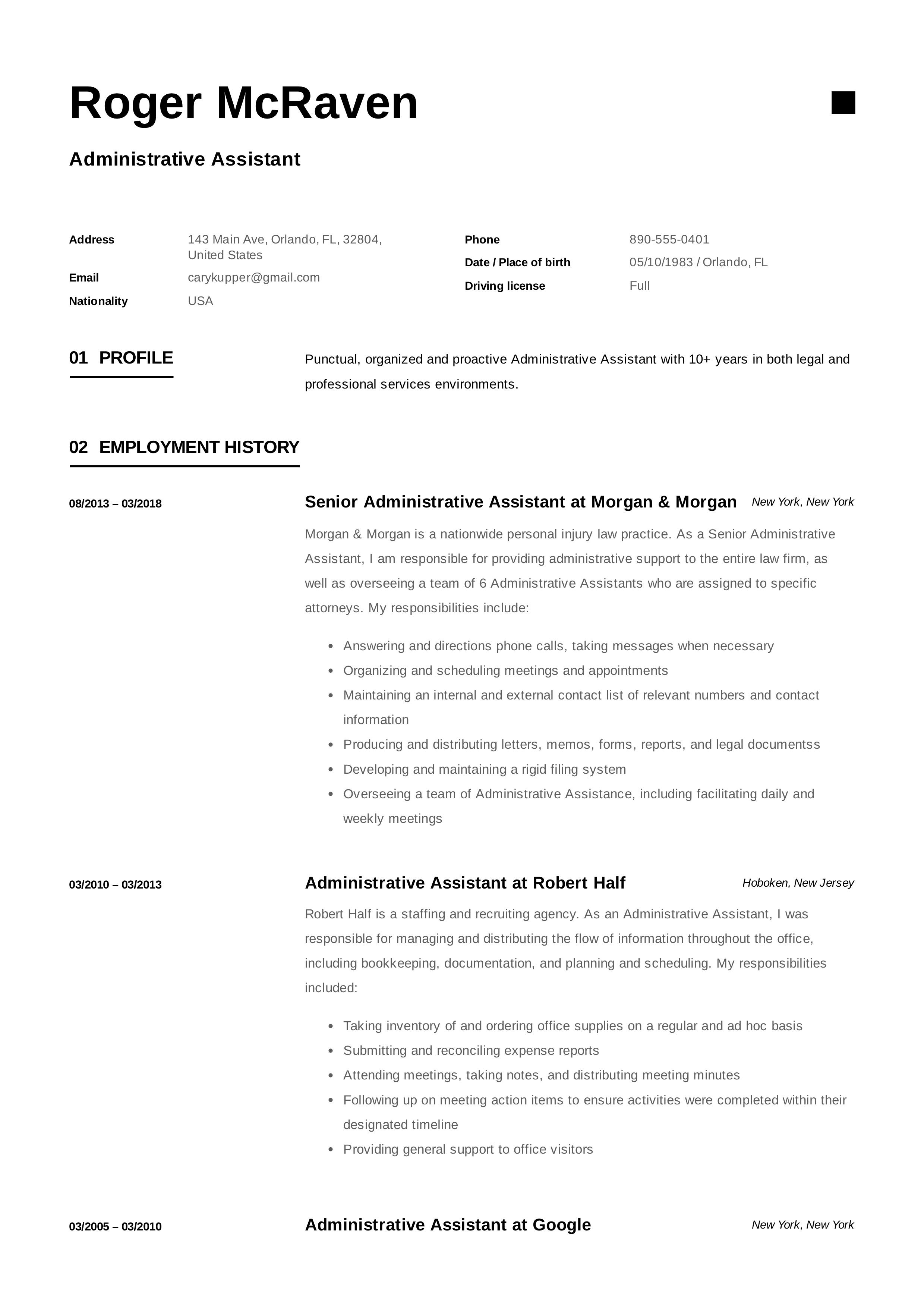 administrative resume sample on free administrative assistant resume sample tem administrative assistant resume administrative assistant cover letter administrative assistant job description