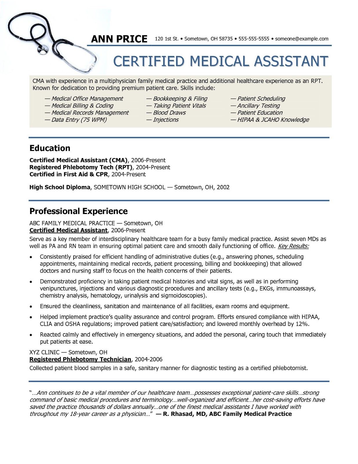 skills for medical assistant resume on medical assistant resume examples 2019 medical assistant resume examples medical assistan medical assistant resume medical assistant skills medical assistant