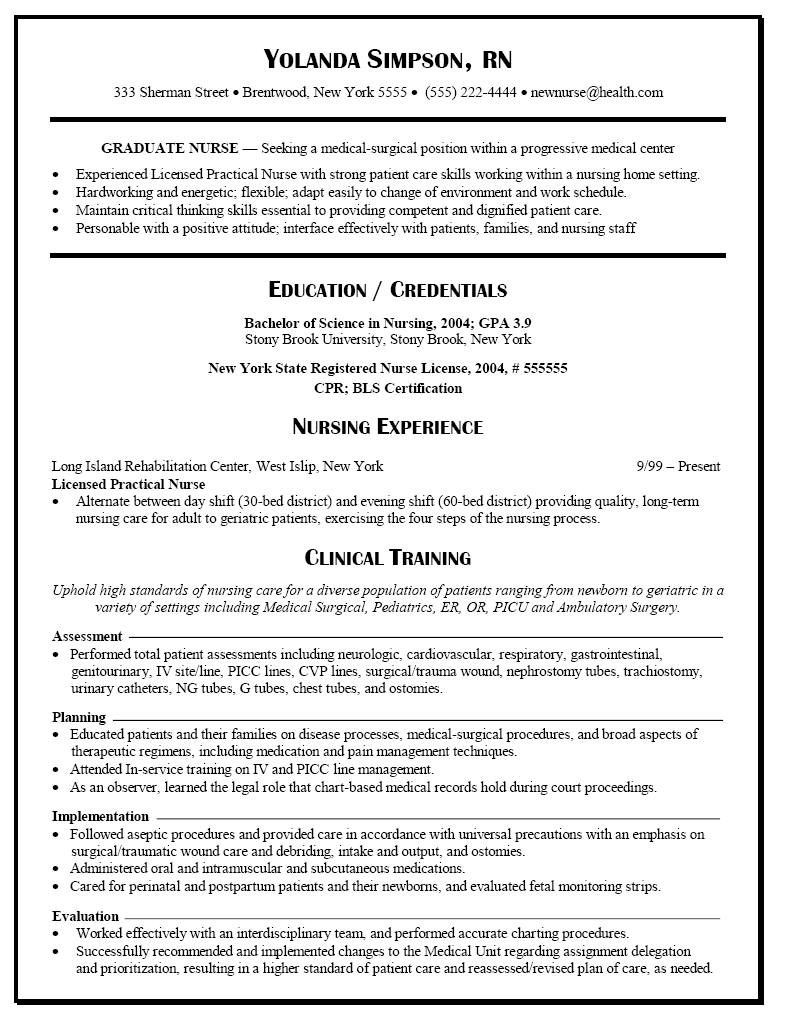 new grad nursing resumetemplate on graduate nurse resume example nursing resume template student nurse resume rn resume template