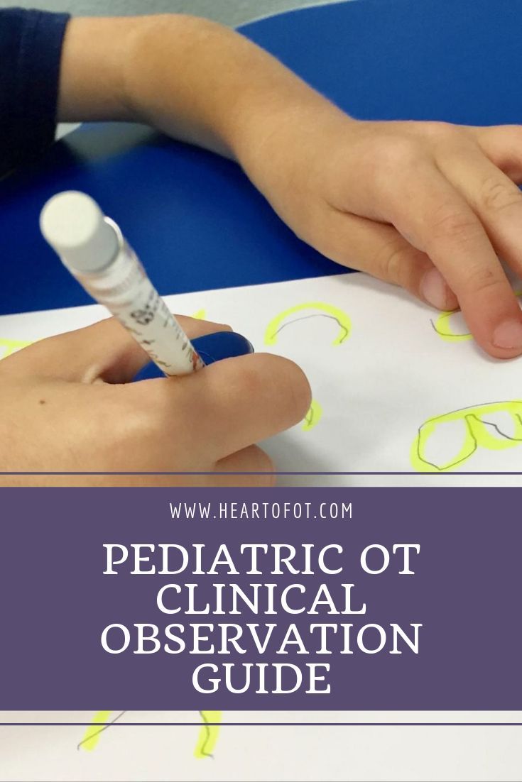 occupational therapy graduate programs on printable observation guide for occupational therapists to use during evaluations pediatrics occupational therapy schools occupational therapy kids
