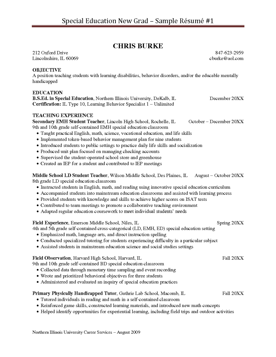 special education teacher resume objective on image result for teacher recommendation letter for student template https nationalgriefawarenessday com 43444 teacher resume teaching resume education resume