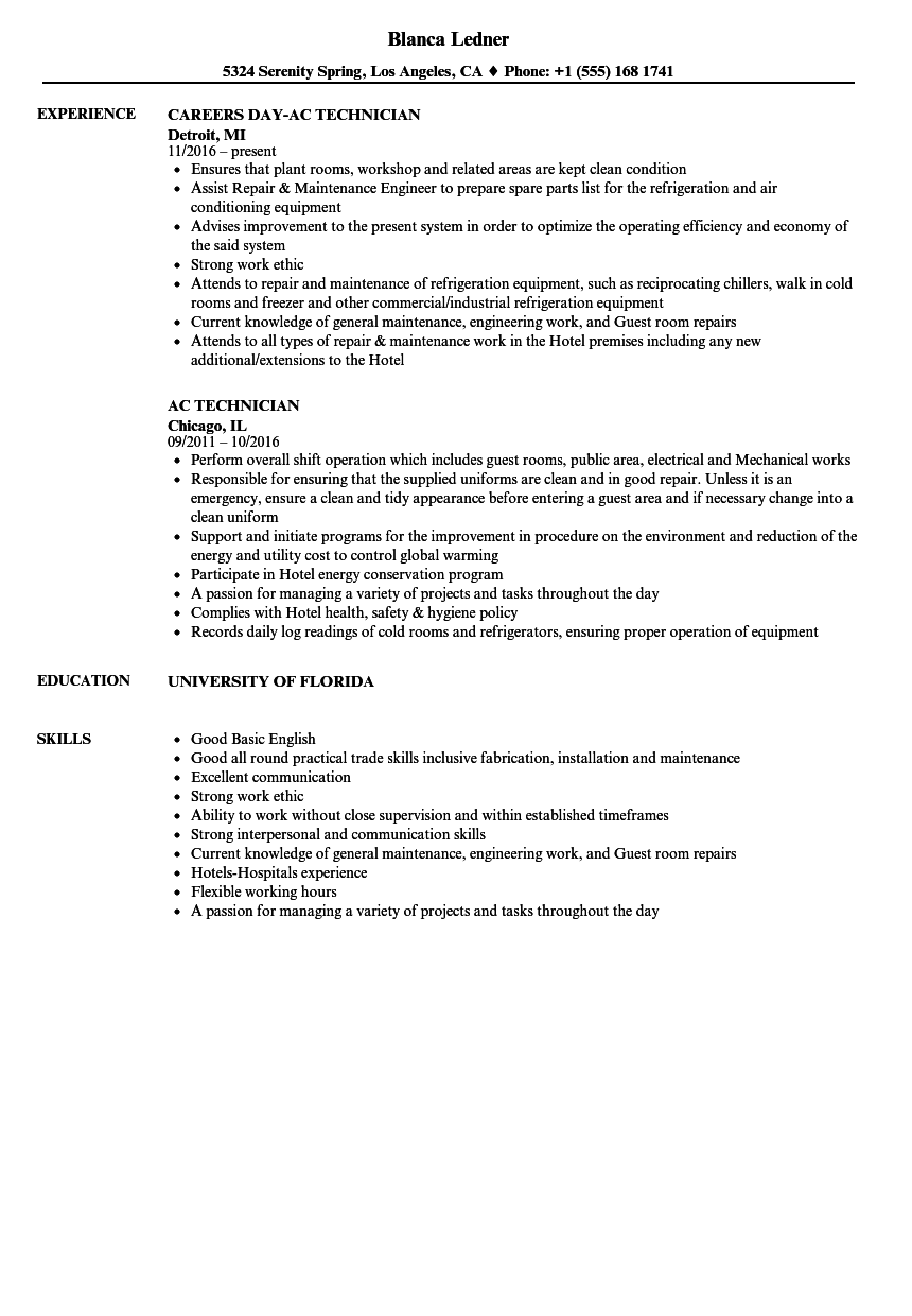 a c technician resume format resume format resume examples resume format unique resume computer tech resume on a c technician resume format resume format resume examples resume format unique resume