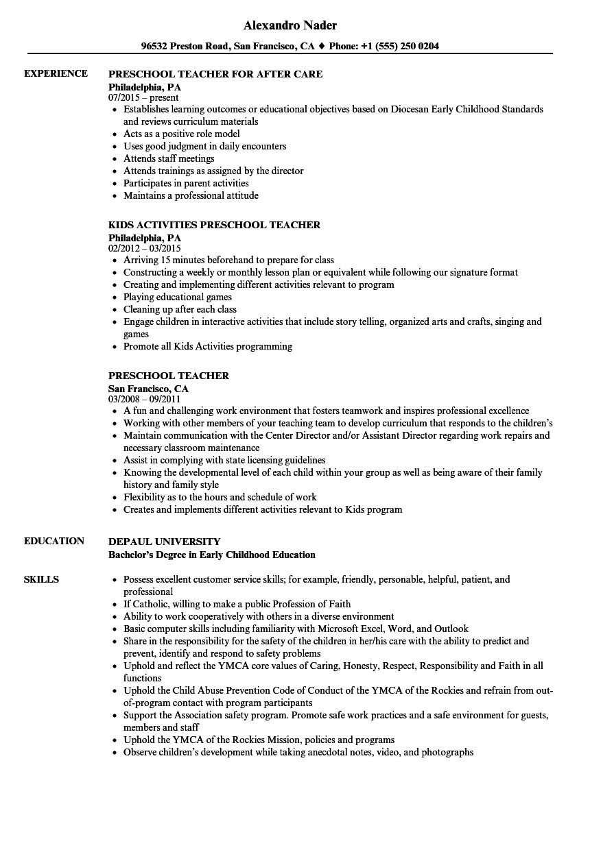 tips on how to build a good preschool teacher resume teacher resume examples preschool teacher resume education resume teacher aide job description on tips on how to build a good preschool teacher resume teacher resume examples preschool teacher resume education resume