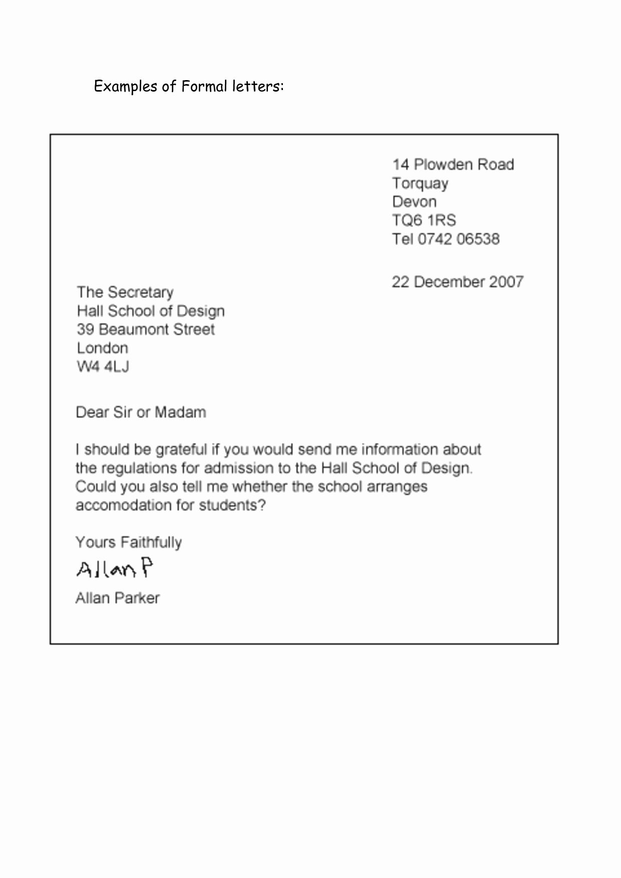 formal business letter template unique formal letter example classroom idea formal business letter business letter format business letter template template of professional letter on formal business letter template unique formal letter example classroom idea formal business letter business letter format business letter template