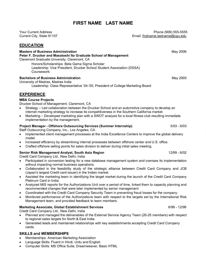 beginner real estate agent resume on cv format for jobs in india in 2020 graduate school business administration student association