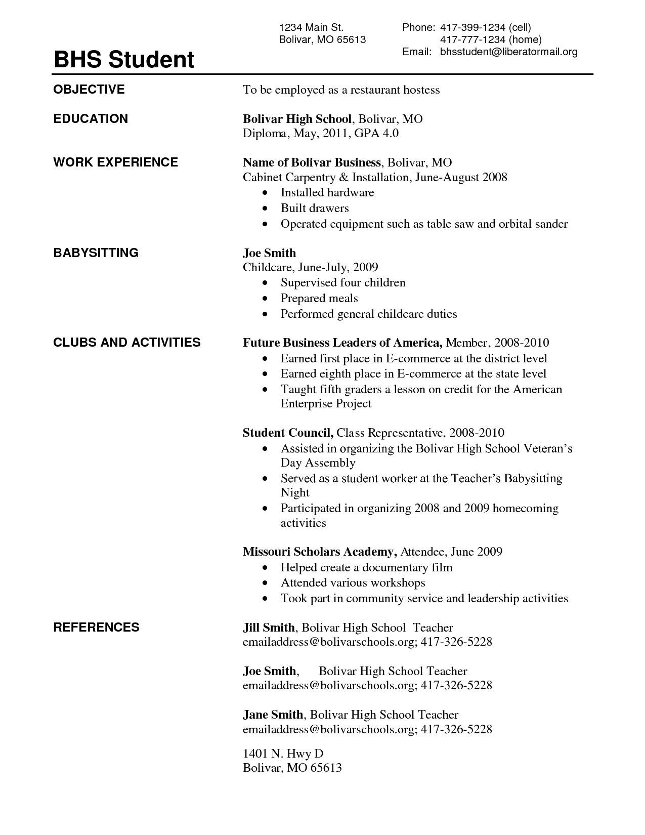 best resume format for students with no experience on 67 best of image of resume examples for college graduate with no experience