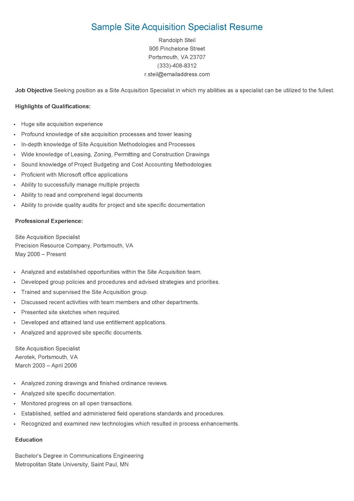 public relations officer resume on sample site acquisition specialist resume job resume examples resume resume template examples