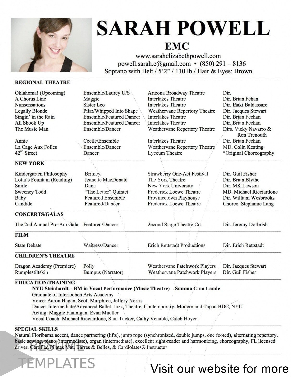 dance resume template free on 900 resume templates 2019 ideas resume templates resume examples resume