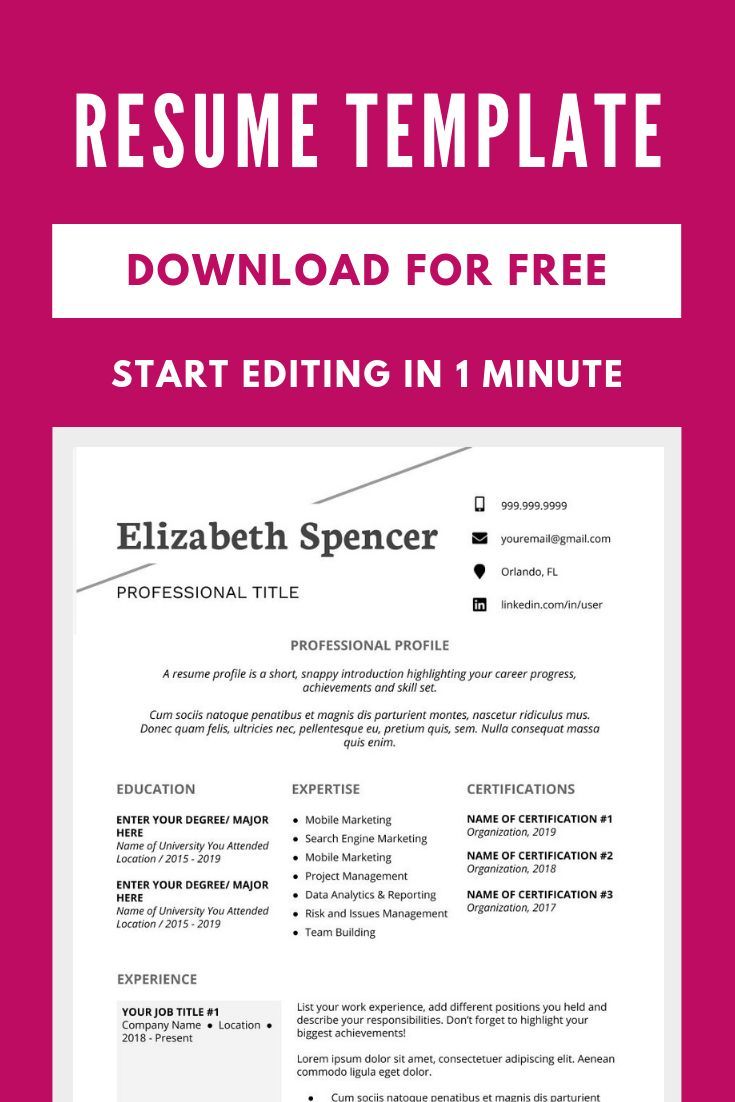 how to add certification in resume sample on make a modern professional creative and clean resume in minutes with this fre downloadable resume template creative resume template free resume template free