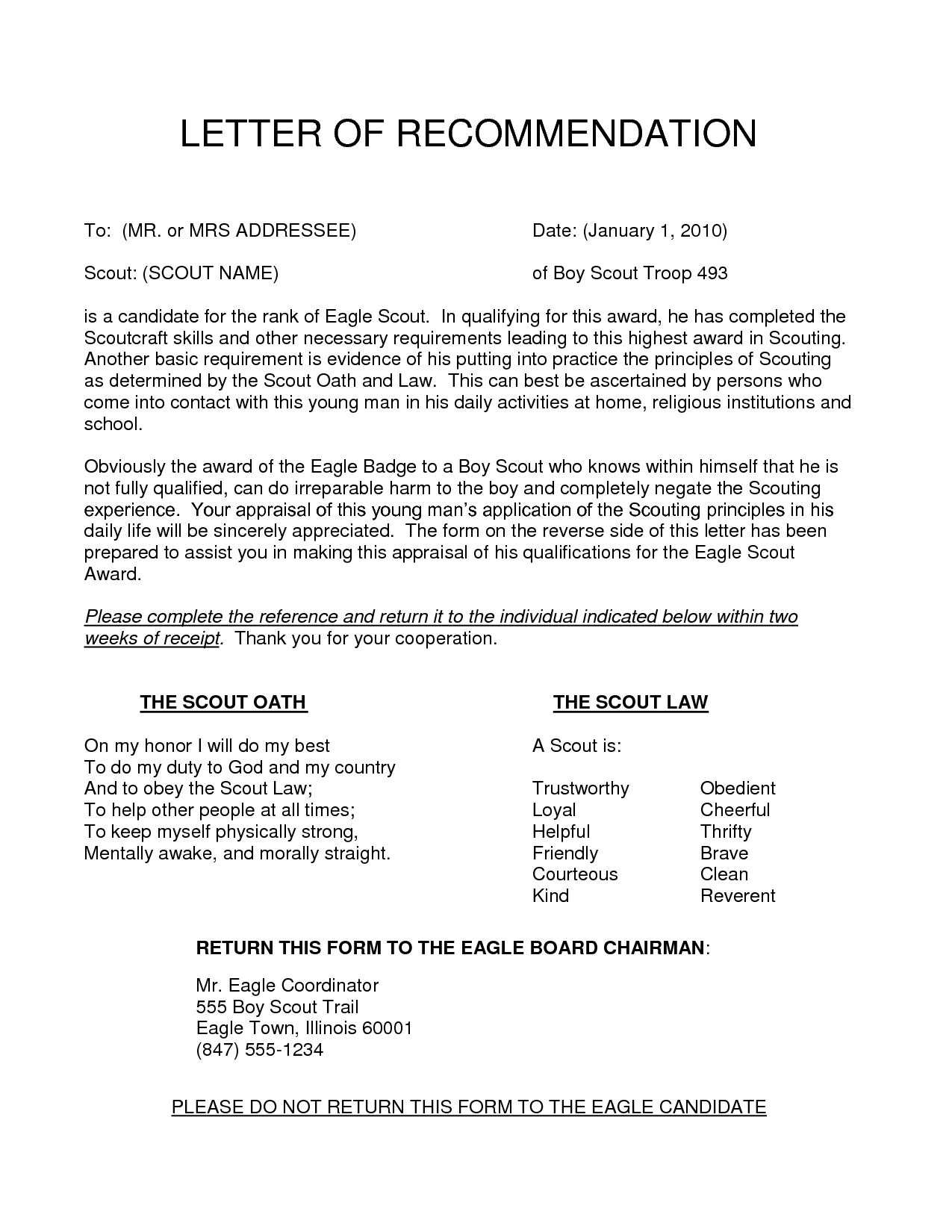 eagle scout award on resume on 11 eagle scout letters of recommendation ideas eagle scout scout reference letter template