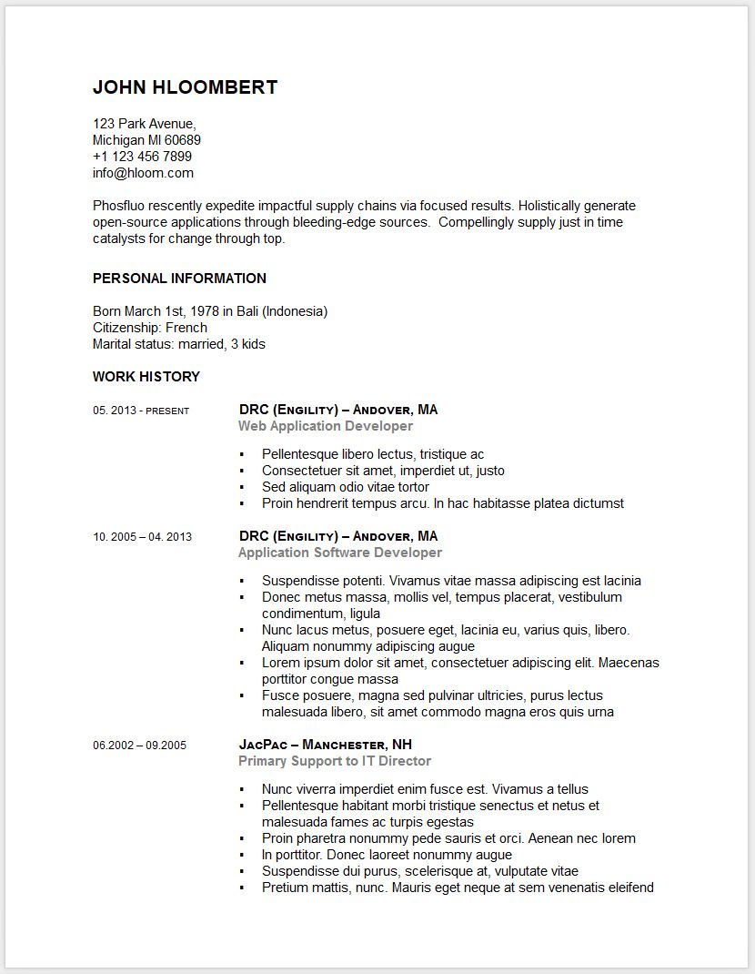 resume references example on free minimalist professional microsoft docx and google docs cv templates perfect resume example resume software resume template australia