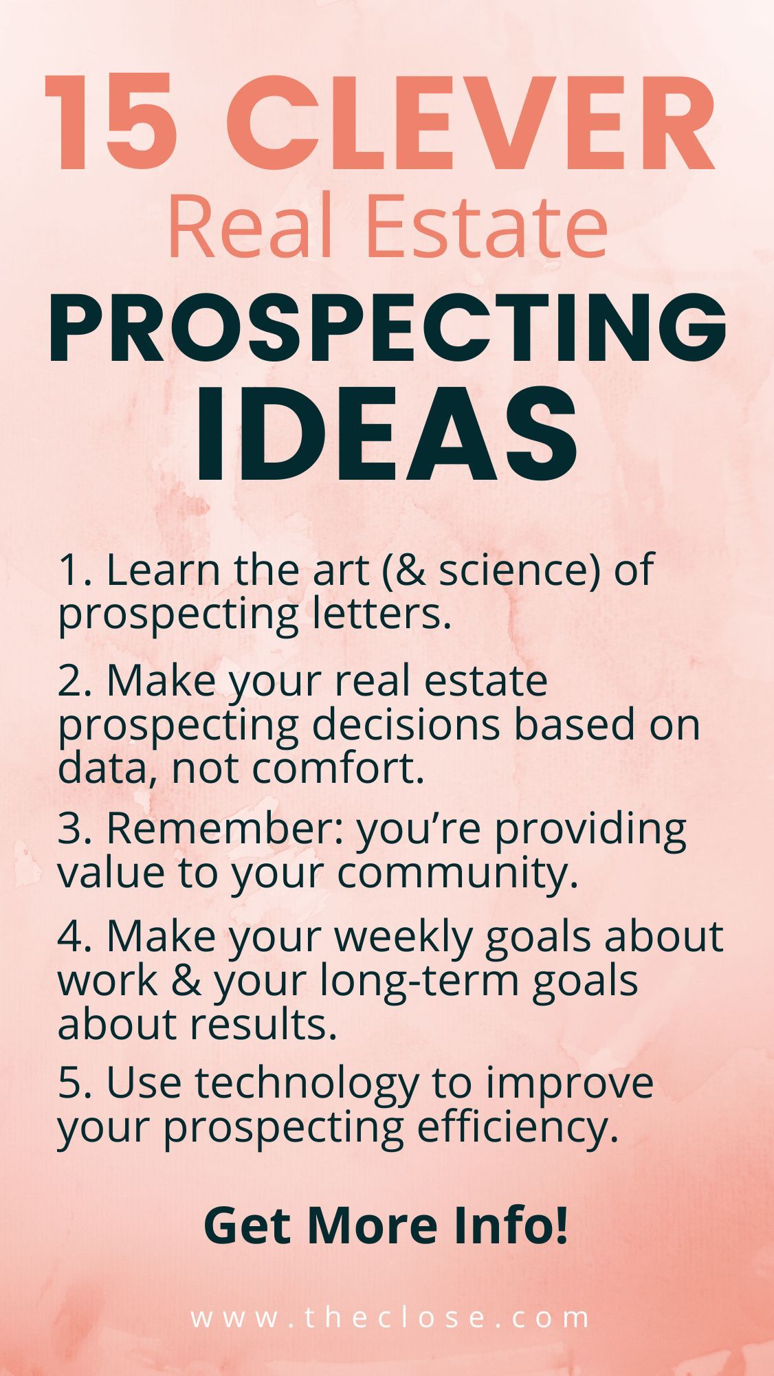 15 clever real estate prospecting ideas to boost your gci the close prospecting real estate real estate tips best real estate agents on 15 clever real estate prospecting ideas to boost your gci the close prospecting real estate real estate tips