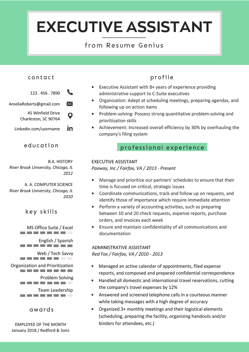 executive assistant resume example writing tips rg administrative assistant resume cover letter for resume executive assistant jobs resume samples executive assistant ceo on executive assistant resume example writing tips rg administrative assistant resume cover letter for resume executive assistant jobs