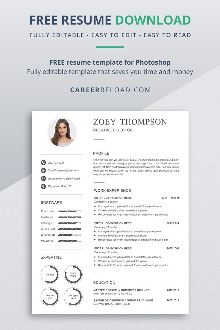 free photoshop resume templates on free resume template for photoshop psd resume template resume template resume template free downloadable resume template