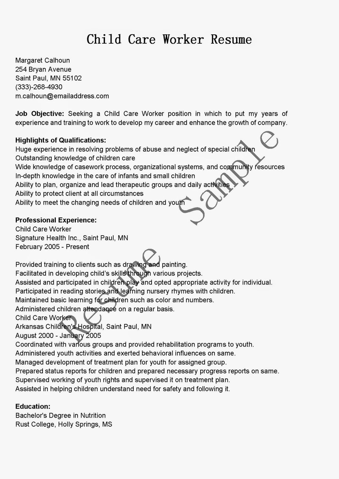 how to submit resume via email on resume samples child care worker sample tags experience child care worker job resume examples educator resume template