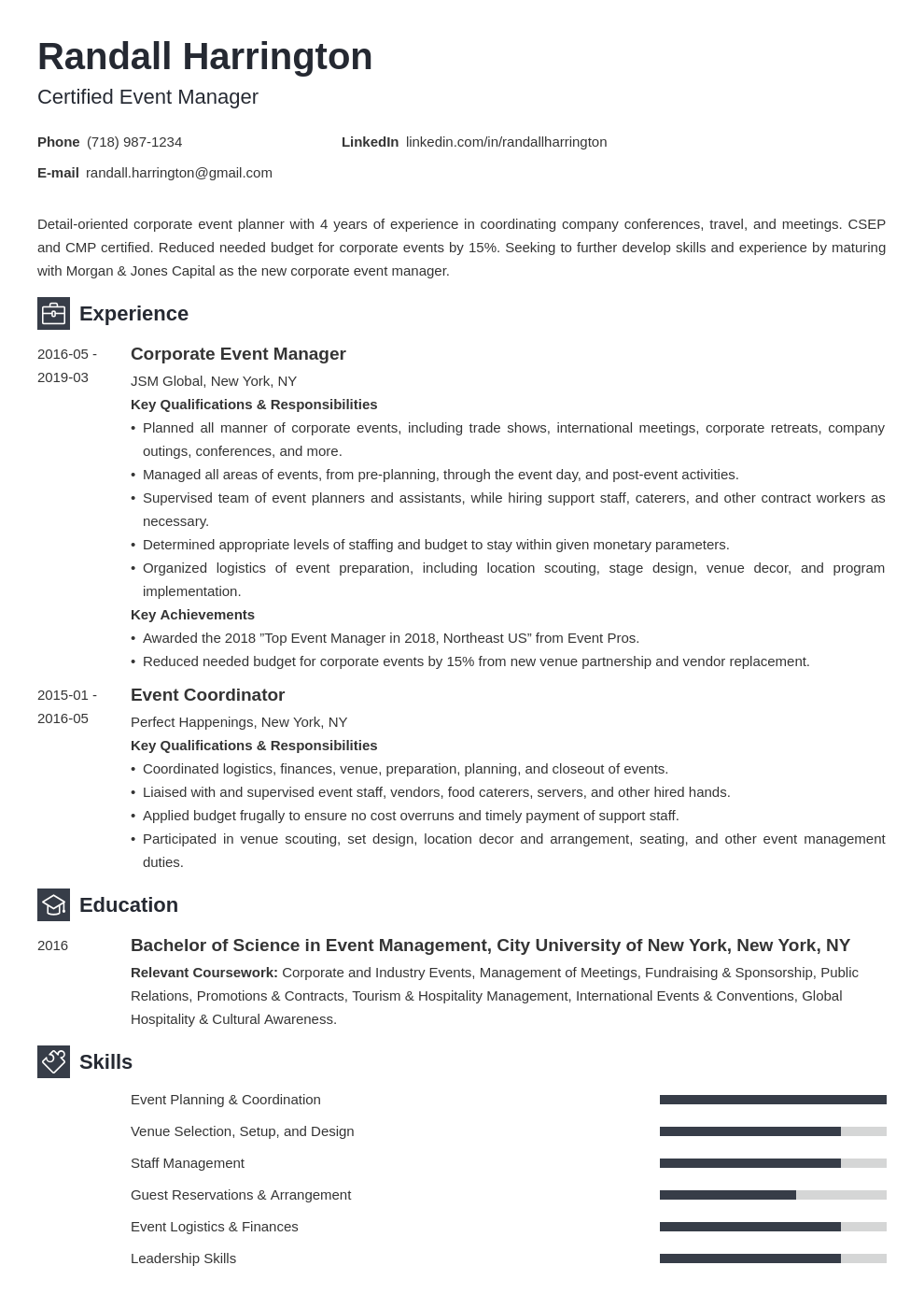 events manager job description sample on event manager resume example template newcast event planner resume manager resume event management
