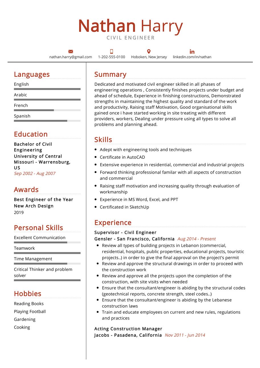 the most recommended professional civil engineer resume this sample resume comes with best resume for civil engineer resume engineering resume resume examples professional civil engineer resume on the most recommended professional civil engineer resume this sample resume comes with best resume for civil engineer resume engineering resume resume examples