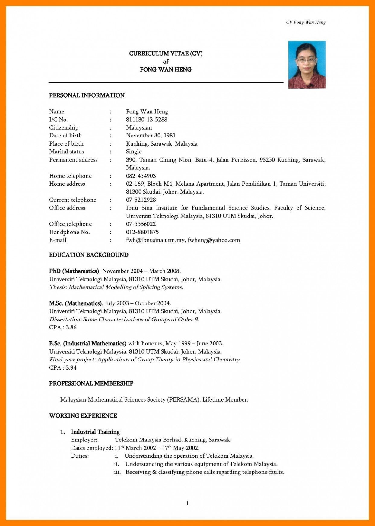 example of good resume format on 10 fundamental resume factors free resume template download simple resume template free resume template word