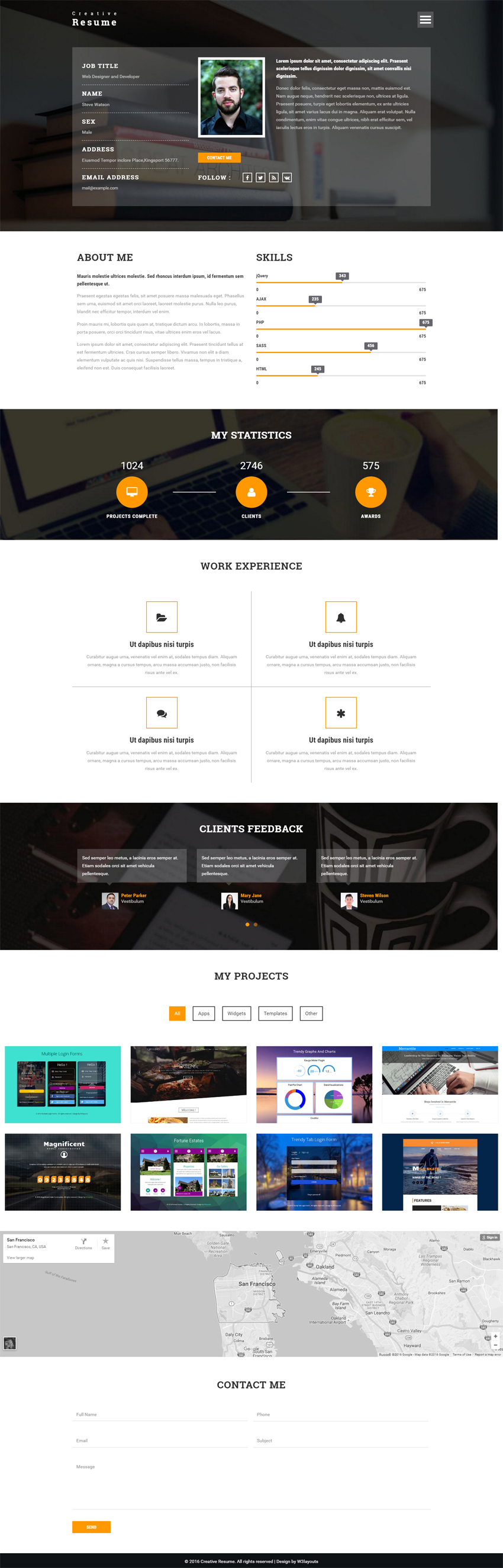 creative resume full creative resume responsive web web template personal resume website examples on creative resume full creative resume responsive web web template