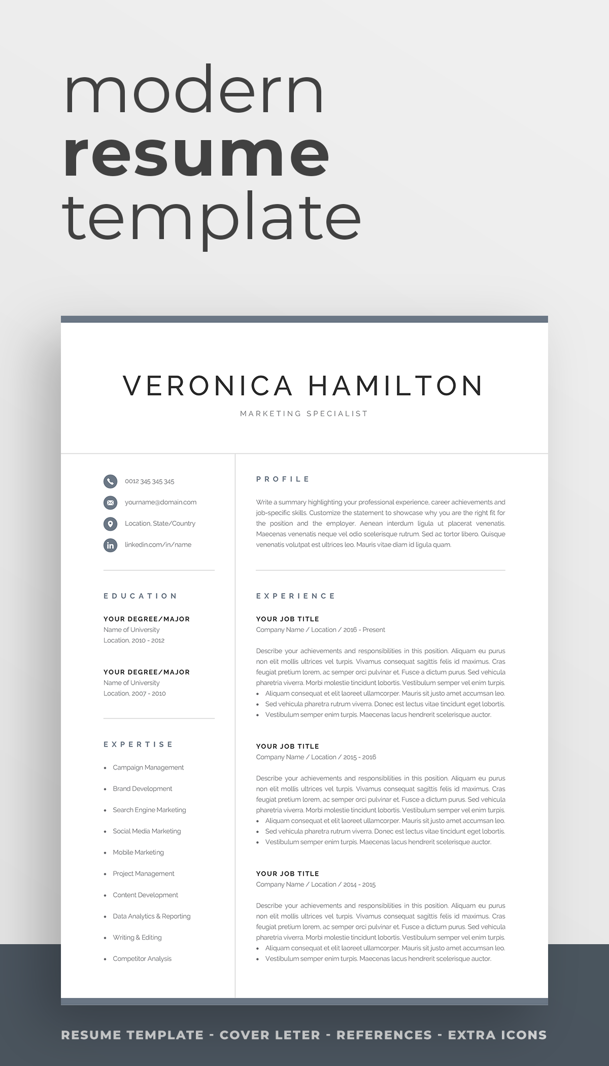 professional resume template 1 and 2 page resume modern cv etsy resume template modern resume template resume template professional 2 page resume template on professional resume template 1 and 2 page resume modern cv etsy resume template modern resume template resume template professional