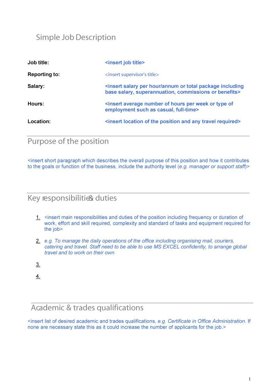 47 job description templates examples á template lab with job descriptions template word cumed org job description template job description job job description templates on 47 job description templates examples á template lab with job descriptions template word cumed org job description template job description job