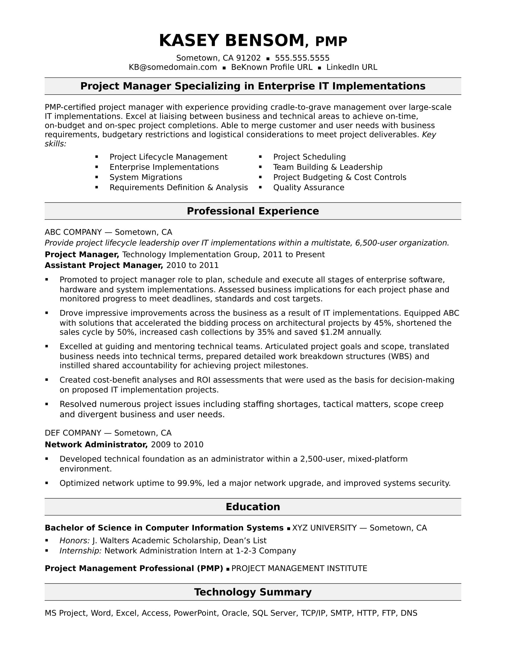 experienced it project manager resume project manager resume manager resume project management program manager jobs on experienced it project manager resume project manager resume manager resume project management