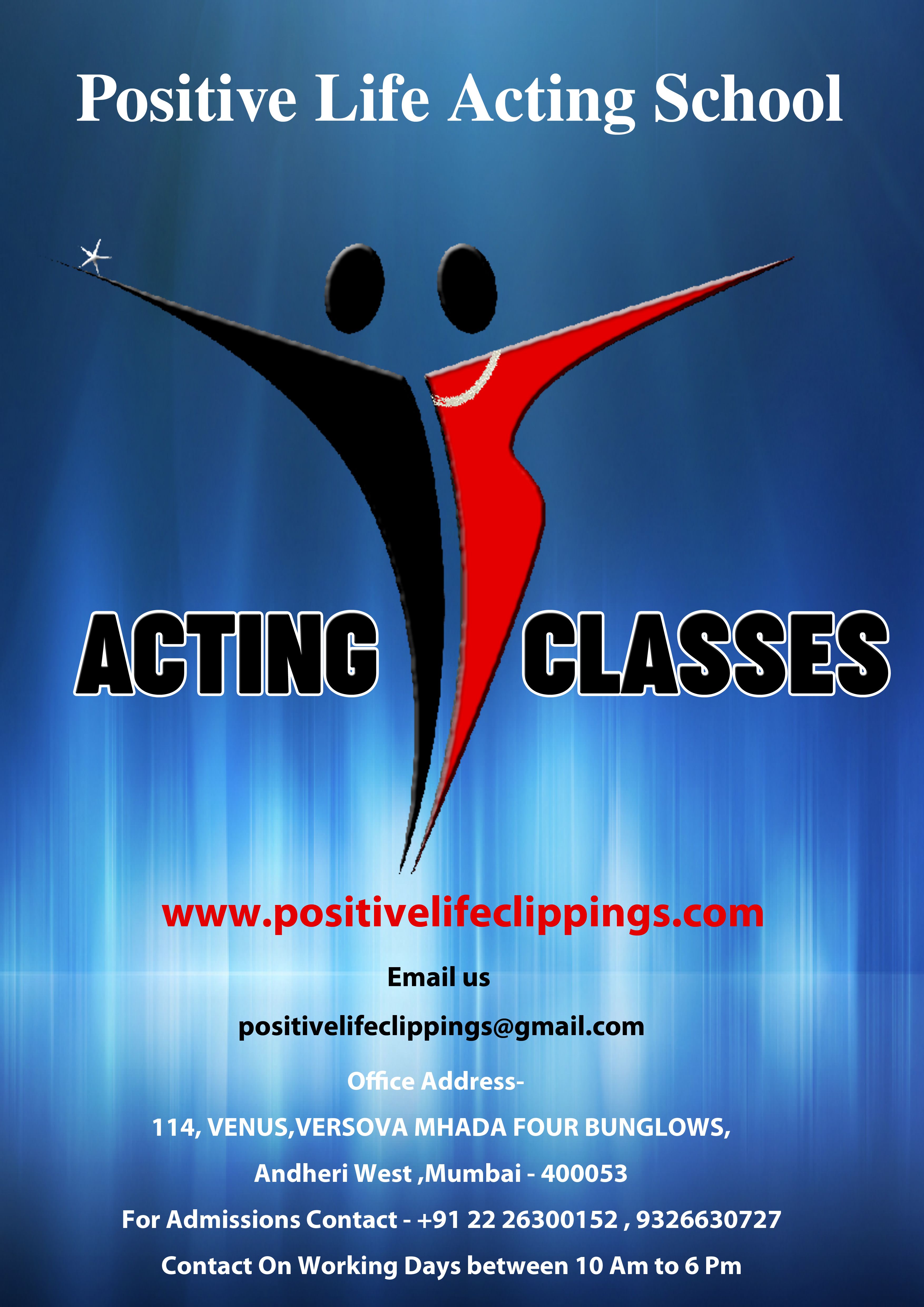 acting schools for beginners on reasons to join positive life acting school best acting schools acting school positive life