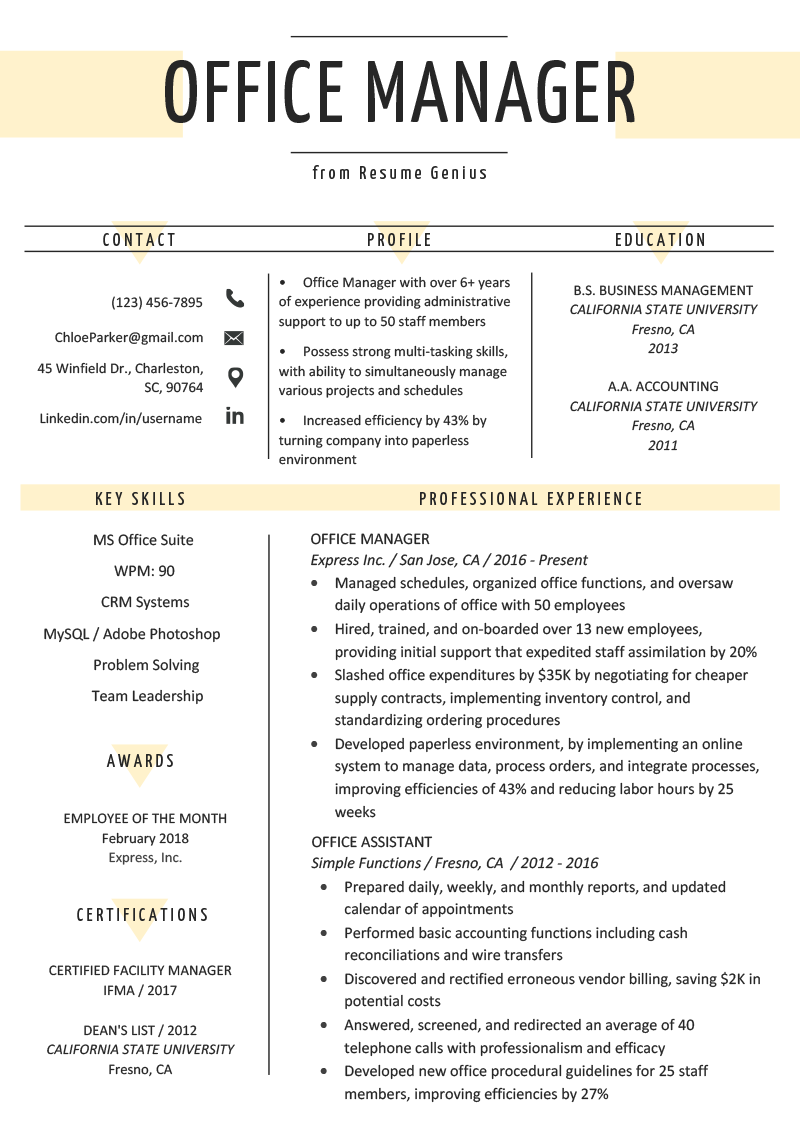 office manager resume on office manager resume example template rg office manager resume good resume examples resume writing tips