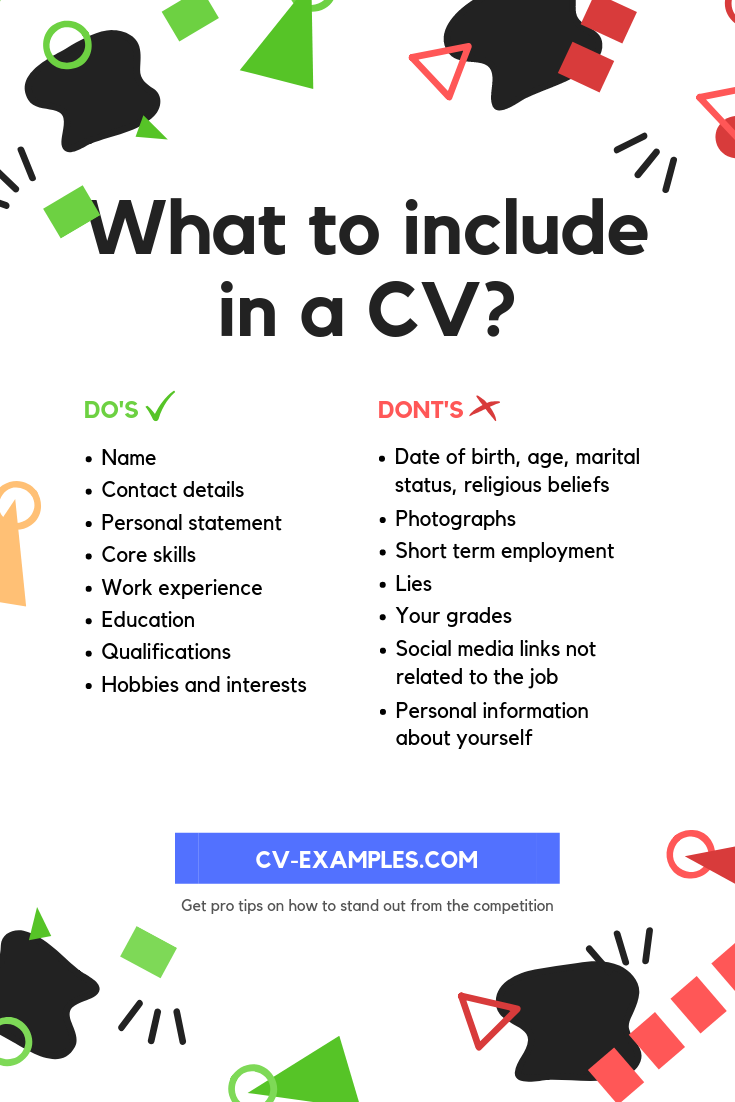 what to include in resume on a cv should include details about yourself that is compelling and potent enough to convince the recruiter to call you in f cv writing tips good cv writing a cv