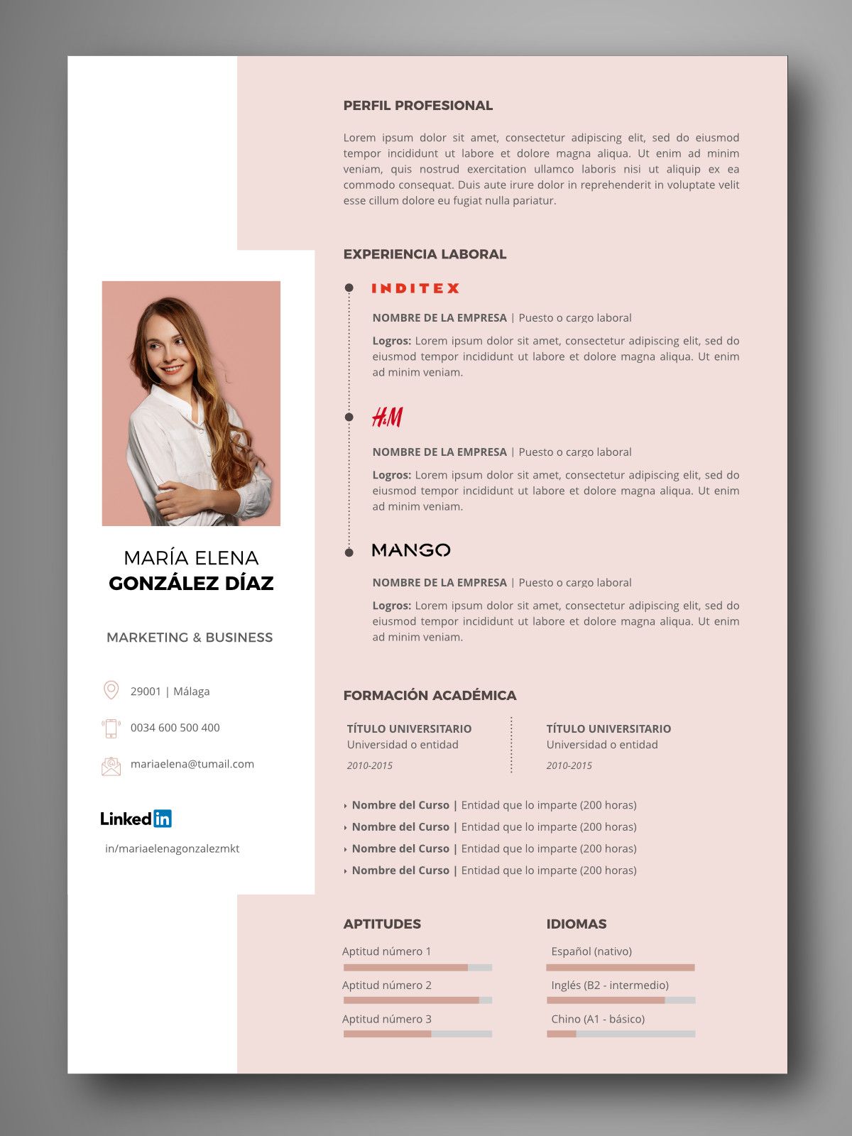 ejemplos de resumen en espanol on 65 ideas de cv diseno curriculum disenos de curriculum vitae curriculum vitae diseno grafico