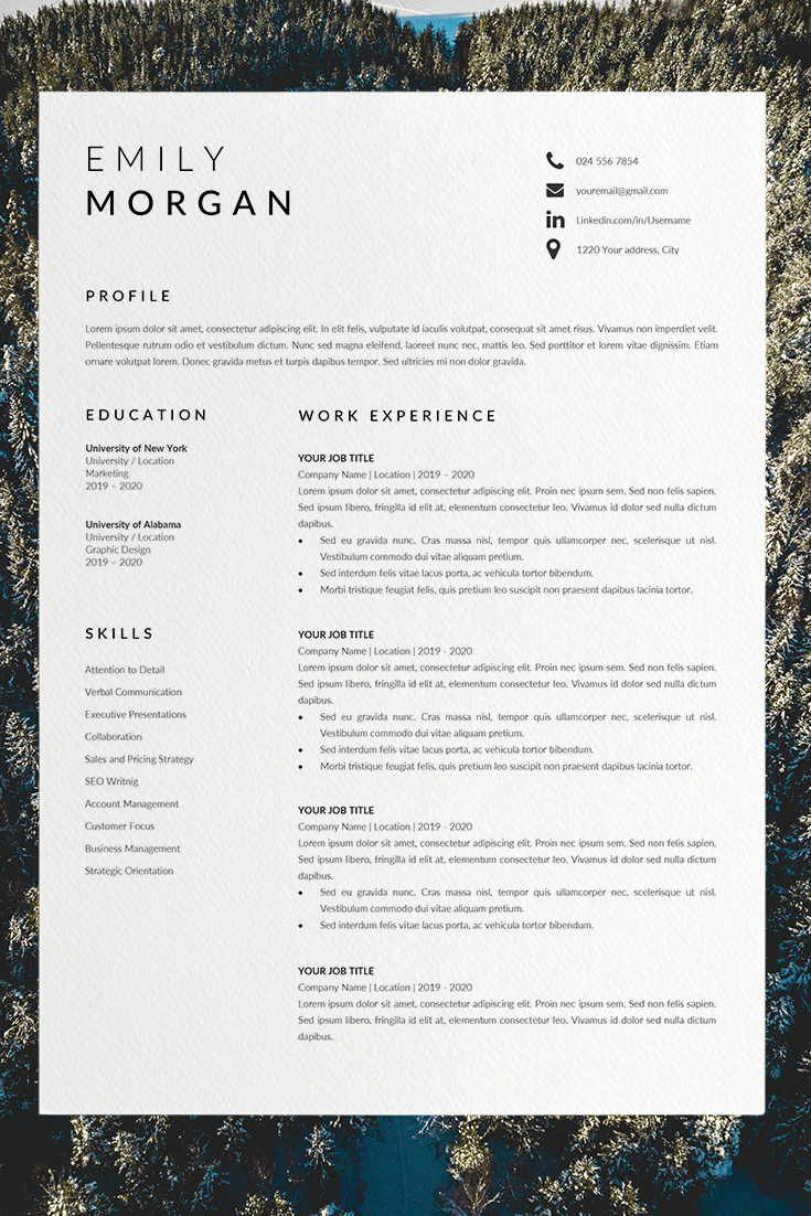 professional resume design cv template word cv resume etsy in 2021 resume template job resume template cv template word resume outline 2021 on professional resume design cv template word cv resume etsy in 2021 resume template job resume template cv template word
