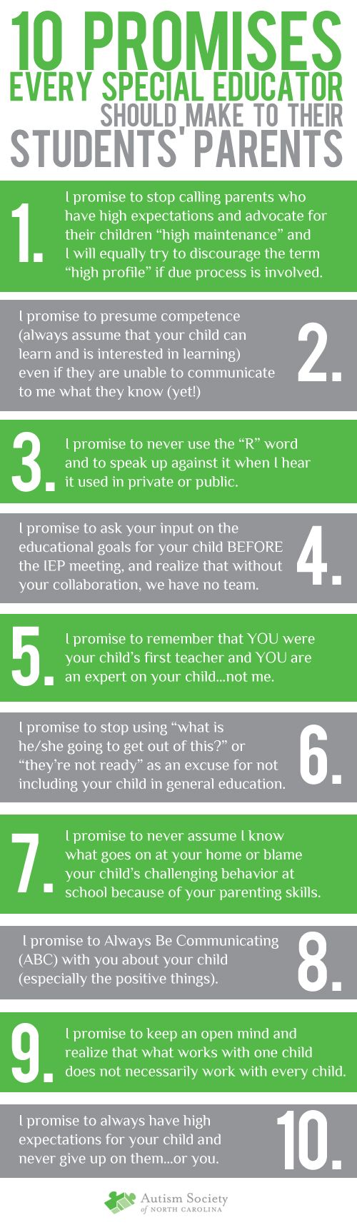 10 promises every special educator should make to their students parents special education special education teacher special education classroom special education teacher requirements on 10 promises every special educator should make to their students parents special education special education teacher special education classroom