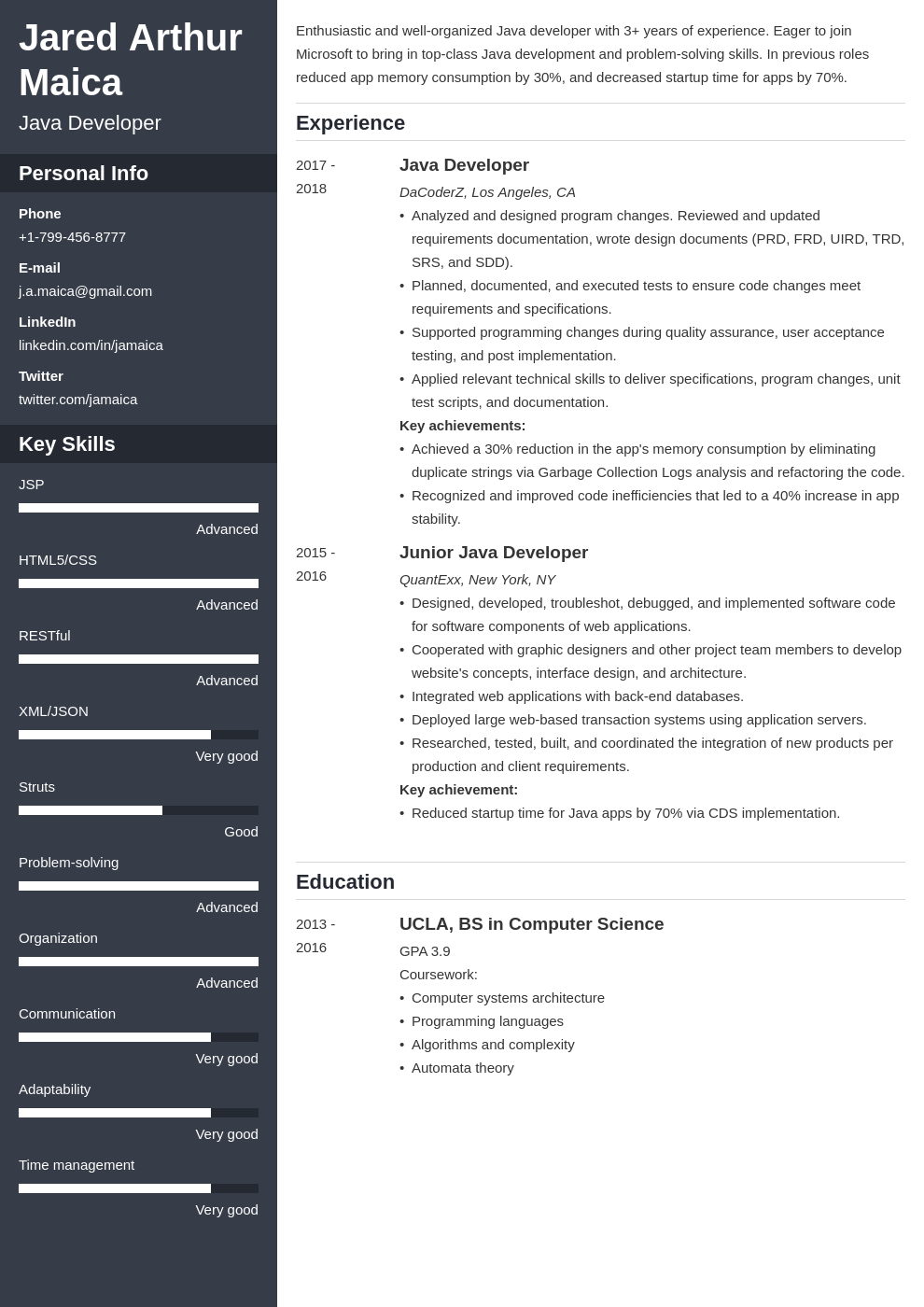 java developer resume example template cascade resume examples job resume examples cv examples key skills for accountant resume on java developer resume example template cascade resume examples job resume examples cv examples