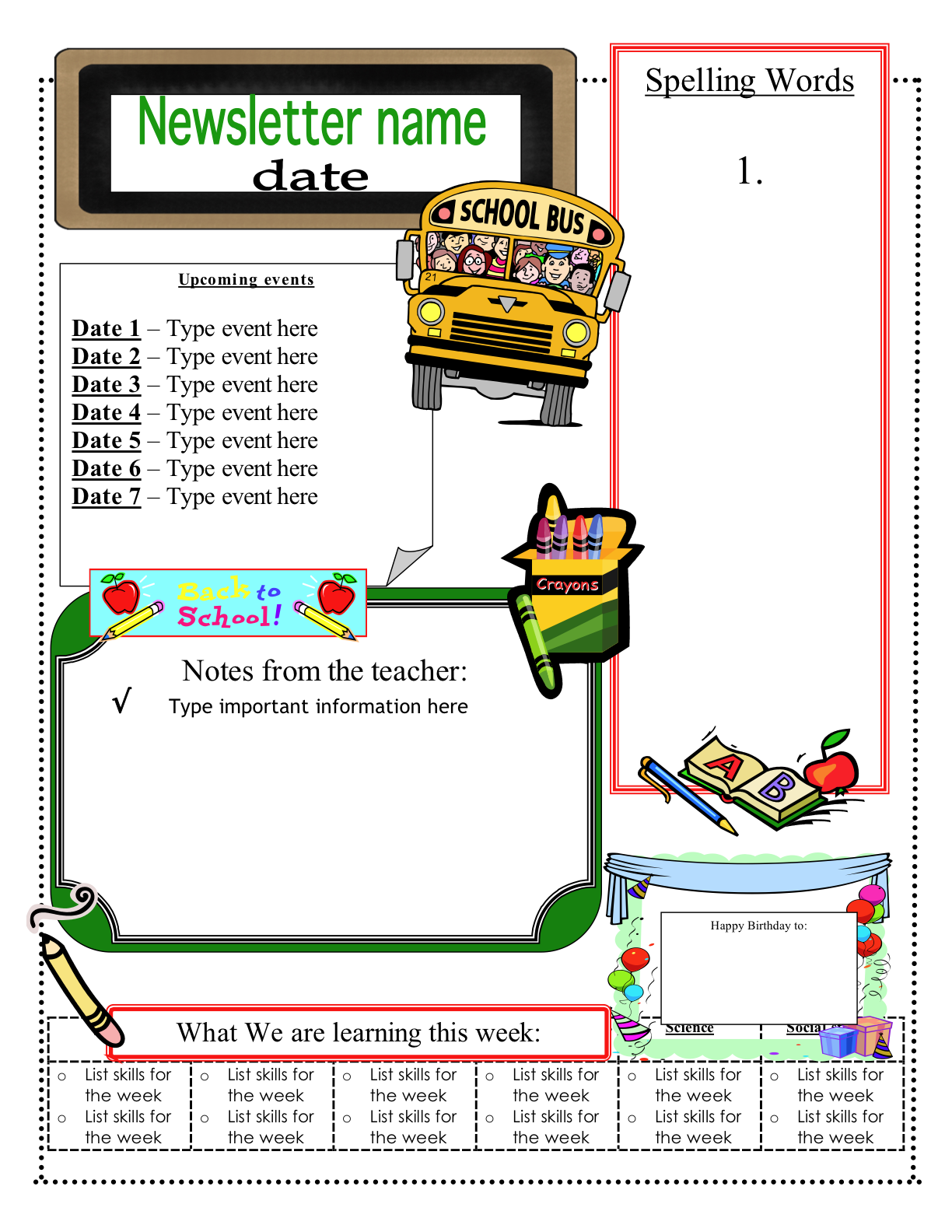 3 6 free resources free classroom newsletter templates school newsletter template free classroom newsletter school newsletter template preschool templates free on 3 6 free resources free classroom newsletter templates school newsletter template free classroom newsletter school newsletter template