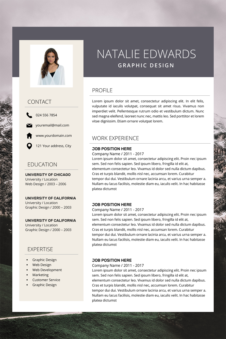 best resume layout on creative resume template cv template for ms word and pages etsy teacher resume template resume template professional resume template
