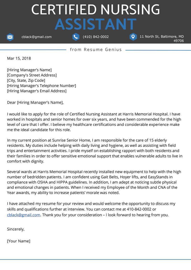 pin on industry set resume and cover letter certified nurse assistant resume on pin on industry set resume and cover letter