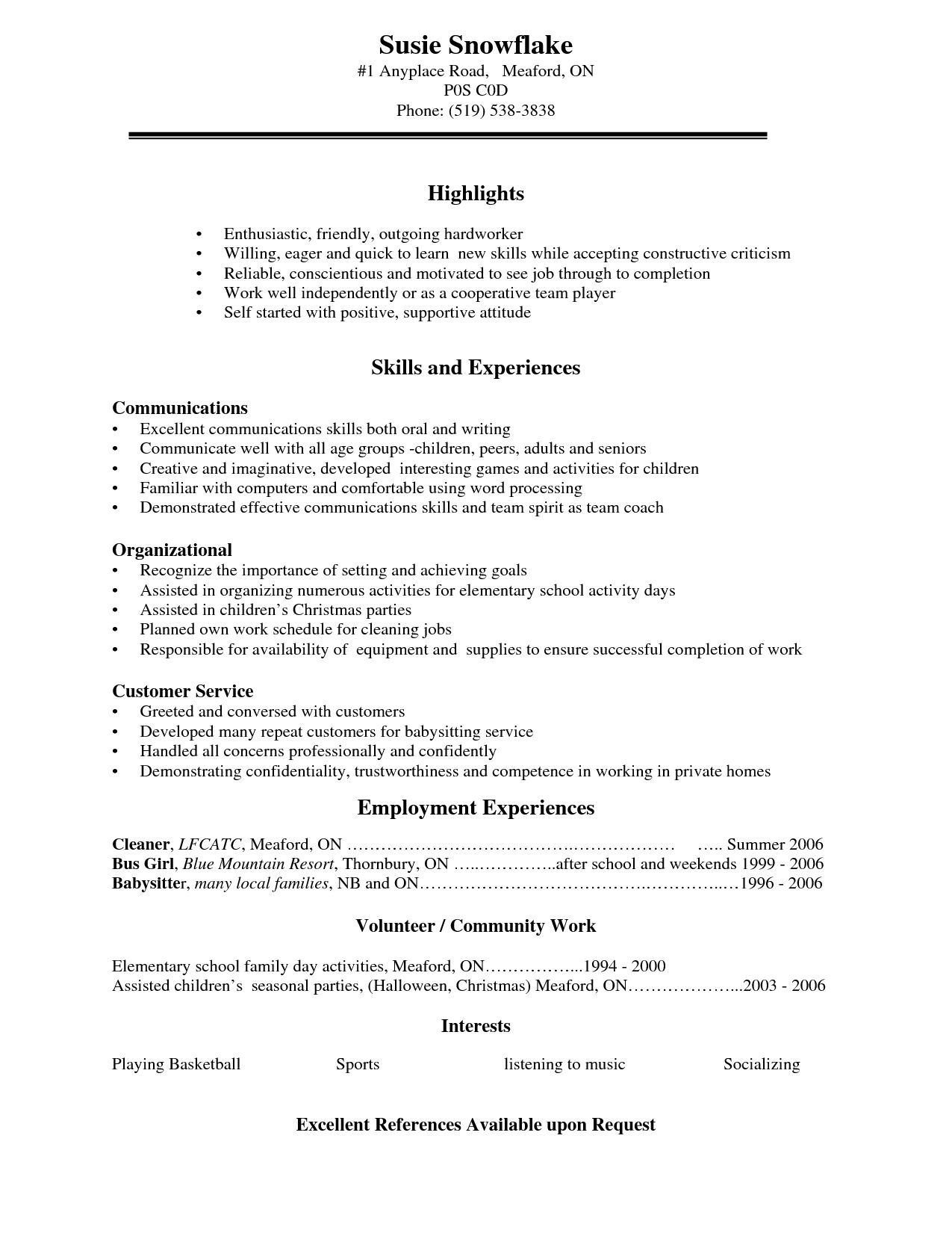 good summary for resume for students on resume examples for high school students examples resume resumeexamples school stude high school resume template job resume examples high school resume