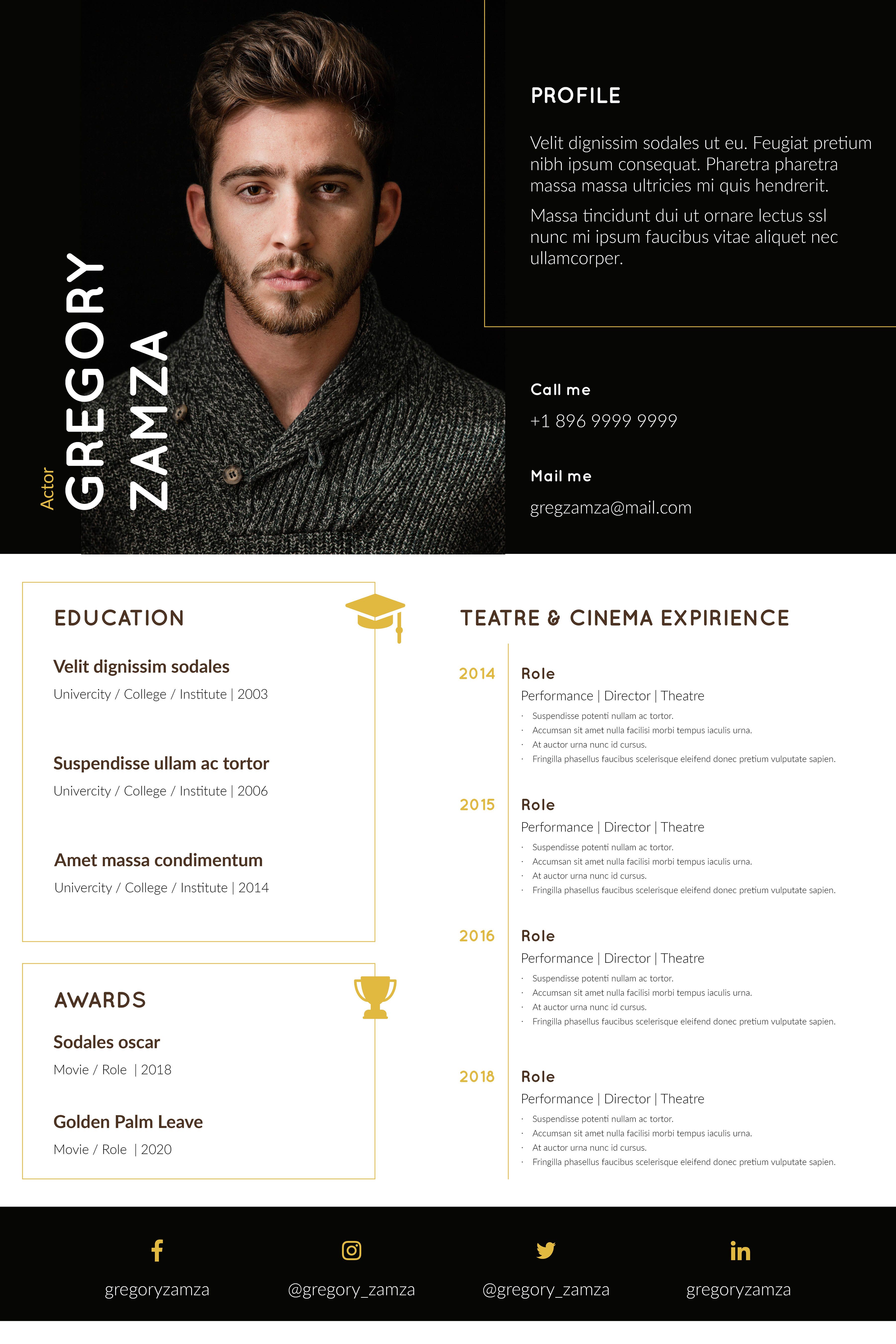 2 actor indesign resume templates indesign resume template acting resume acting resume template create acting resume online on 2 actor indesign resume templates indesign resume template acting resume acting resume template