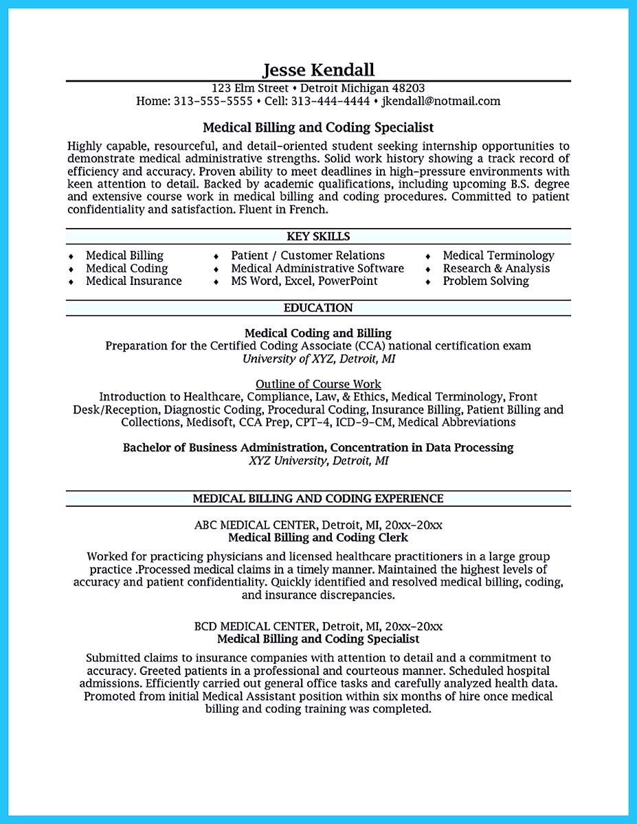 exciting billing specialist resume that brings the job to you medical coder resume billing and coding medical billing and coding licensed insurance agent job description for resume on exciting billing specialist resume that brings the job to you medical coder resume billing and coding medical billing and coding