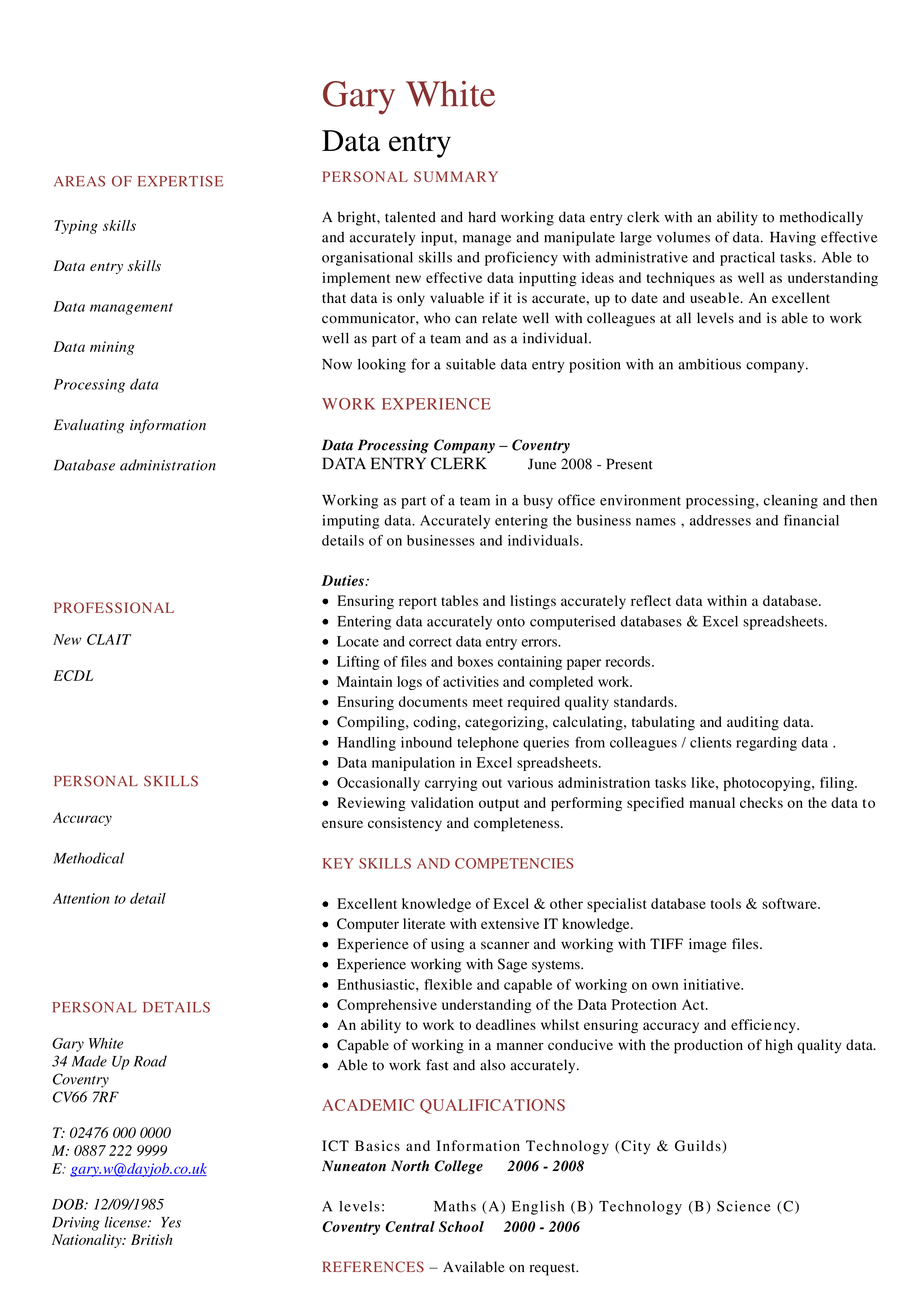 how to create a data entry specialist resume that will impress when you are applying for a new job download this data entry sp data entry typing skills resume typing skills resume on how to create a data entry specialist resume that will impress when you are applying for a new job download this data entry sp data entry typing skills resume