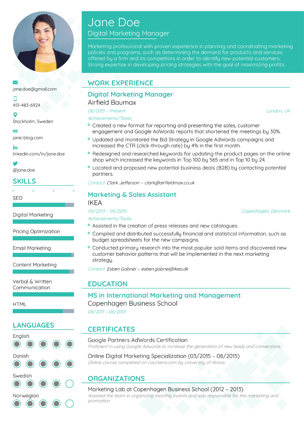 best resume layout 2021 on how to pick the best resume format in 2019 examples best resume format marketing resume best resume template