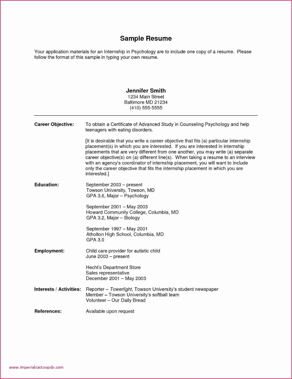 child care resumeobjective on daycare menu templates free download lividrecords regarding child care menu templates free 10 professiona internship resume resume resume objective examples