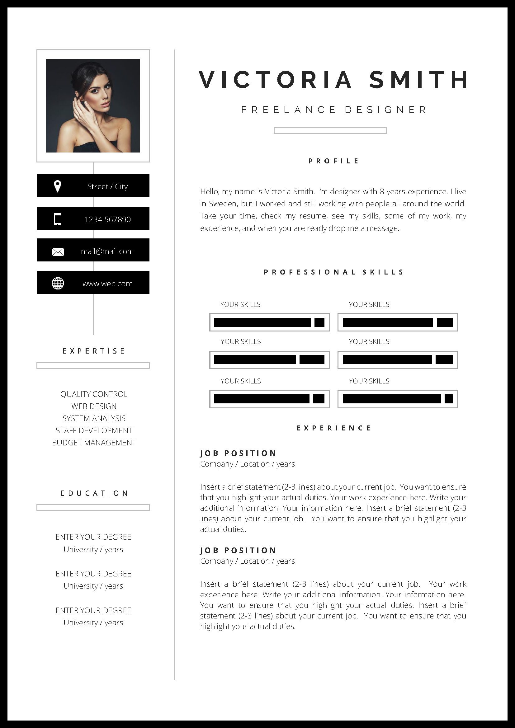 resume template 3 page cv template cover letter instant download for ms word victoria resume resume template cover letter for resume write my resume on resume template 3 page cv template cover letter instant download for ms word victoria resume resume template cover letter for resume