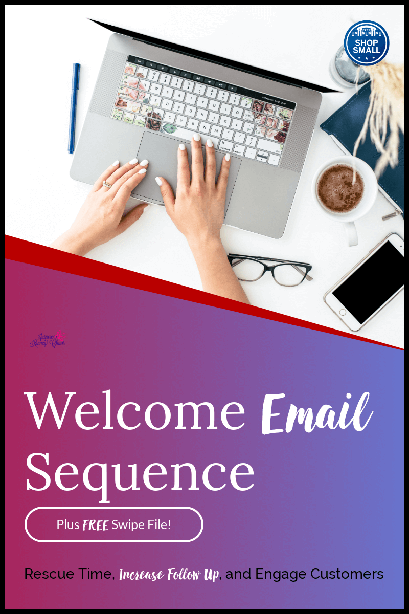 automated email follow up on welcome email sequence rescue time increase follow up and engage customers welcome emails direct sales training party planning business