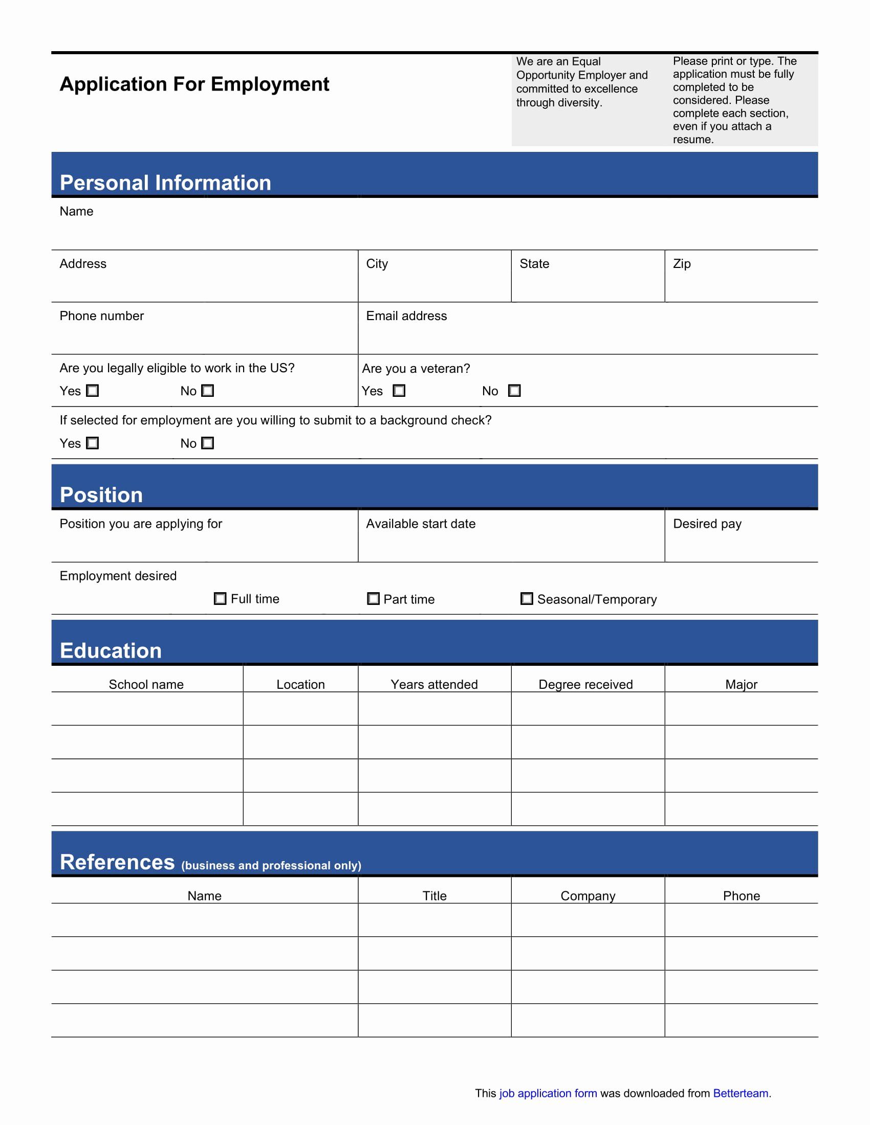 work application template on job application form sample format unique 14 employment application form examples pdf job application form employment application job application